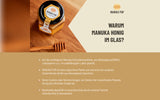 Manuka Pur Honig im Glas