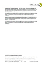 Manuka Pur 400 mg/kg MGO MPI5 Zertifikat deutsche Version