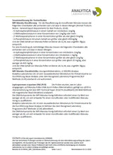 Manuka Pur 514 mg/kg MGO MPI5 Zertifikat deutschsprachig