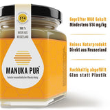 Unsere Argumente fuer Ihren Manuka Honig im Glas