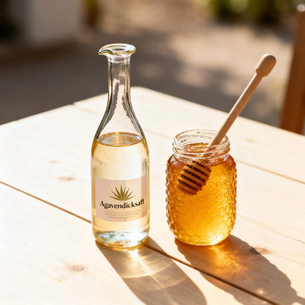 Agavendicksaft oder Honig