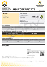 Manuka Honig UMF5 500g Zertifikat